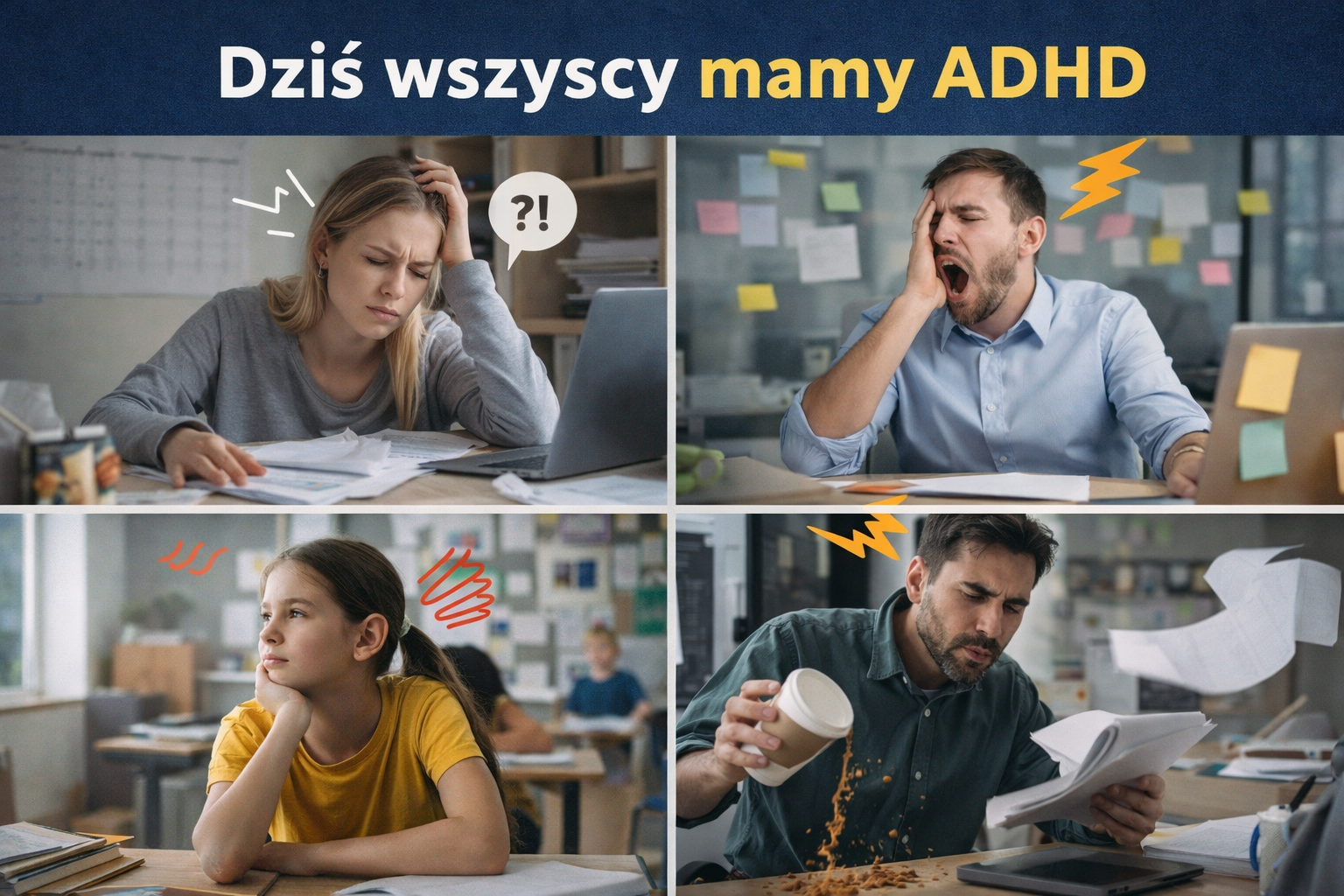 Dziś wszyscy mamy ADHD